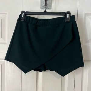 Dark Green Skort